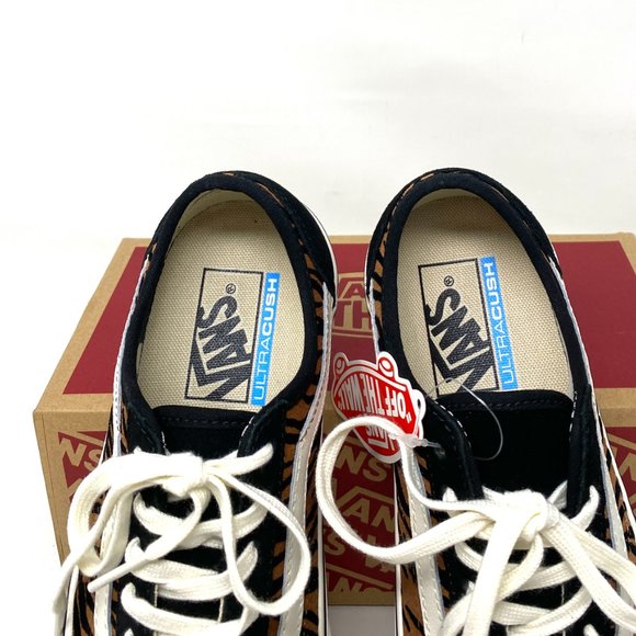 VANS Style 36 Decon SF Sneaker Women Size Animal Stripes Brown Suede VN0A5HYR9ZY - Picture 4 of 11